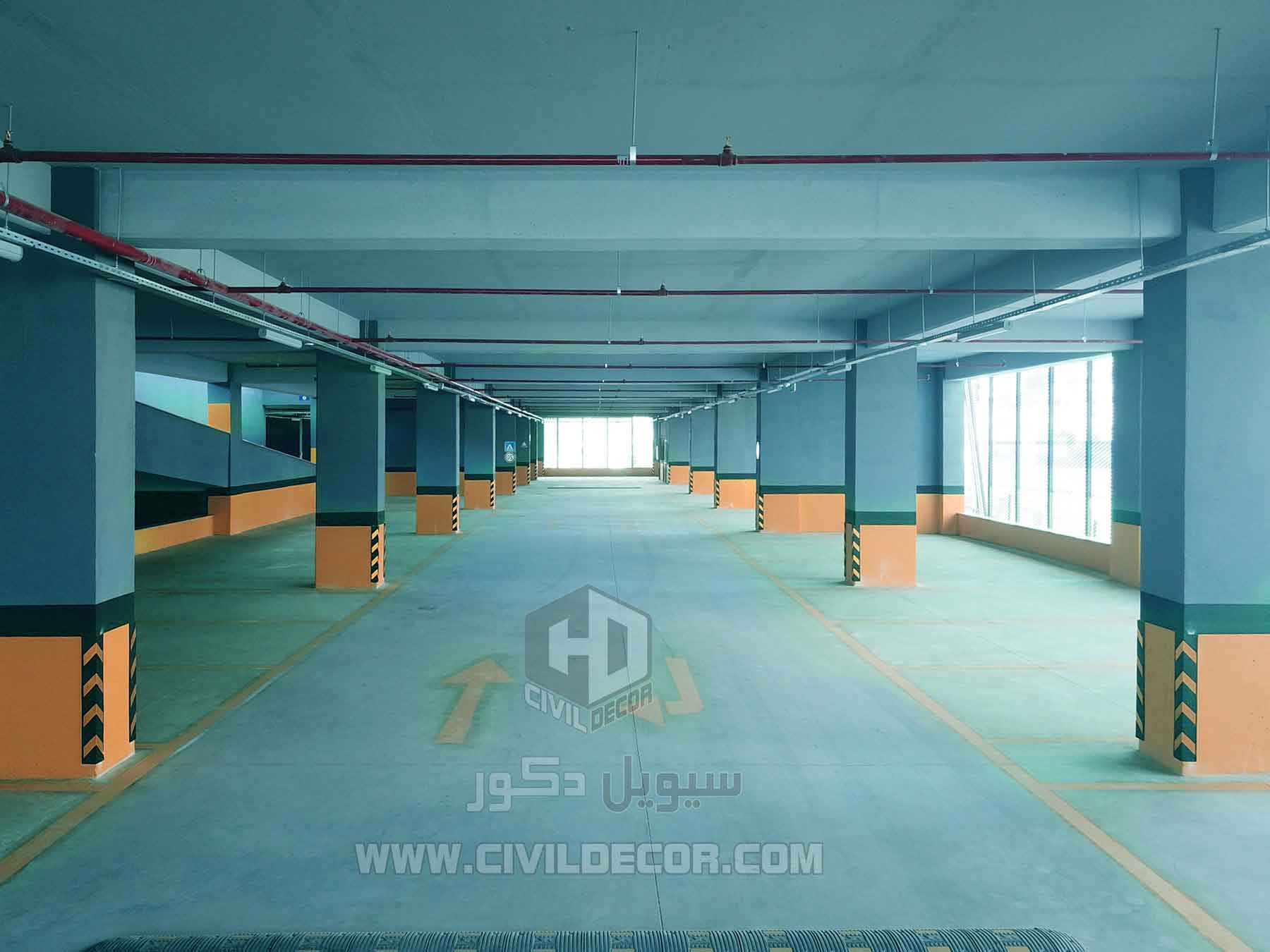 کفپوش اپوکسی پارکینگ