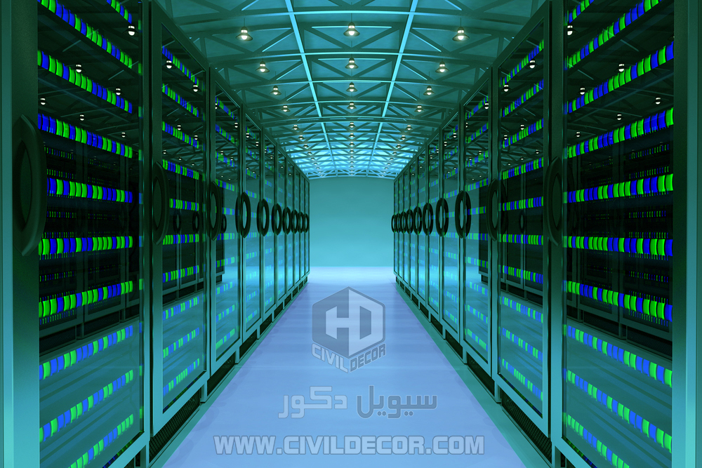 اپوکسی آنتی استاتیک دیتا سنتر